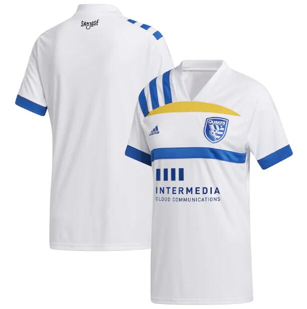 San Jose Earthquakes Away Kit Soccer Jersey 2020/21